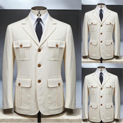 New vintage beige men suits - vintage,