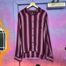 stussy shadow striped  shirt