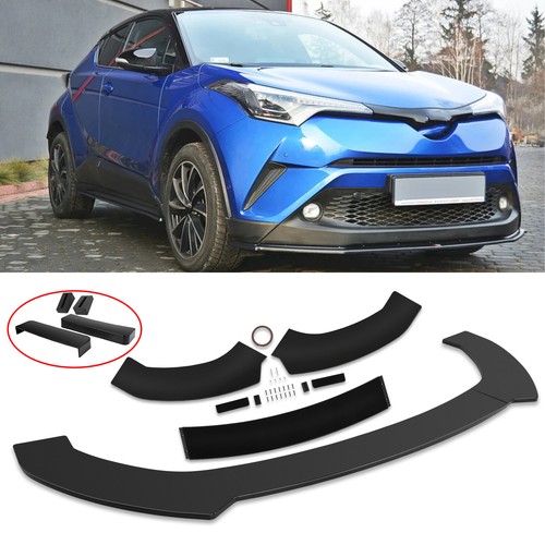 Gloss black front bumper - front,