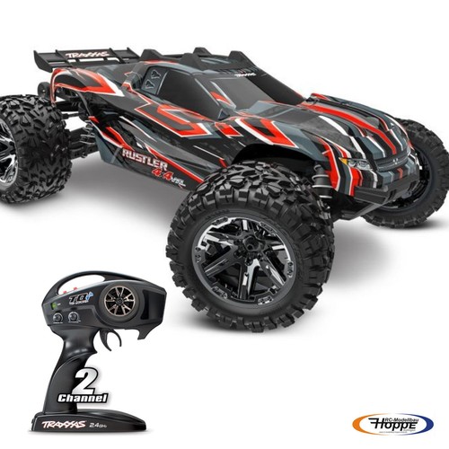 Traxxas rustler 4x4 vxl red - 4x4,