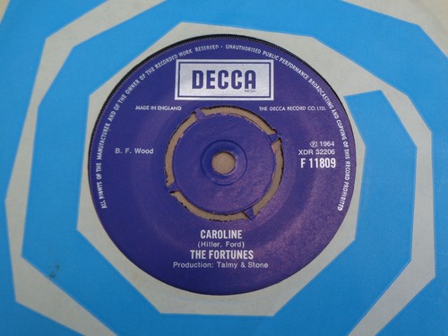 Fortunes caroline decca 45 - -,