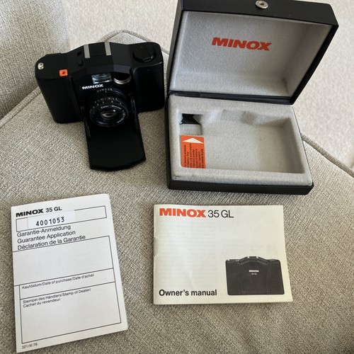 Boxed minox 35mm film - minox, 35