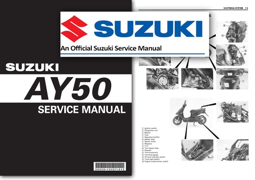 Suzuki ay50 katana workshop - katana,