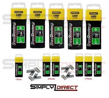 Stanley Staples 6mm 8mm 10mm