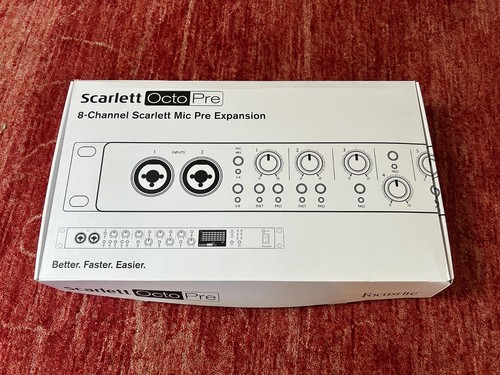 Focusrite scarlett octopre - focusrite,