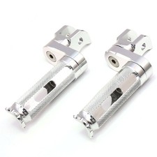 For ST 1300 PAN EUROPEAN 02-13 12 11 SHINOBI Front Foot Pegs 25mm Lower Silver