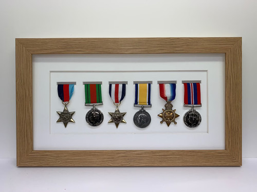 Military medal display frame - medal, 6