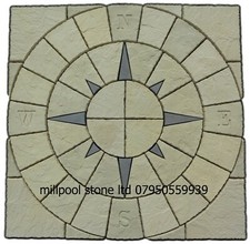 1.8m Nautical Compass Circle +