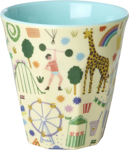 Rice melamine cup with - rice,