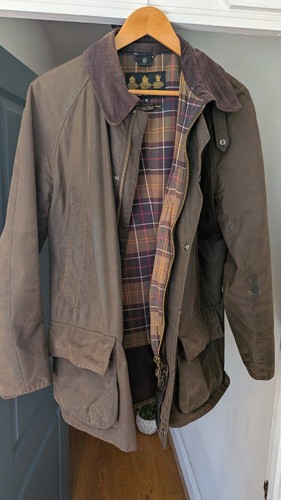 Mens green barbour jacket size - mens,