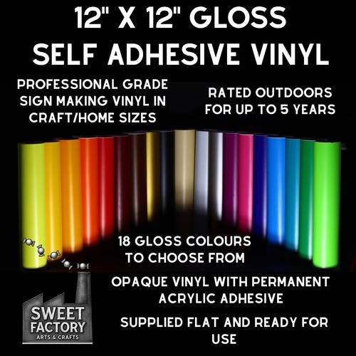 Self adhesive gloss vinyl - gloss,