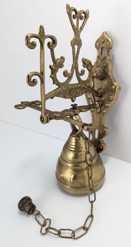 Vtg brass wall - vtg, hanging