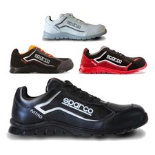 07522 Sparco NITRO S3 SRC Safety Shoes Footwear Trainers Microfibre Waterproof