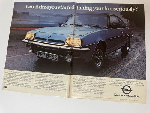 Original vintage 1977 opel - vintage,
