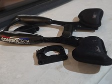 Controltech Triathlon Aero Cockpit 31.8mm Carbon Arm Rest TT Handlebar Tri Bars