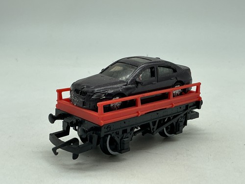 Bh479 hornby custom black car - hornby,