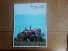1960s Massey Ferguson MF 180 Tractor Brochure