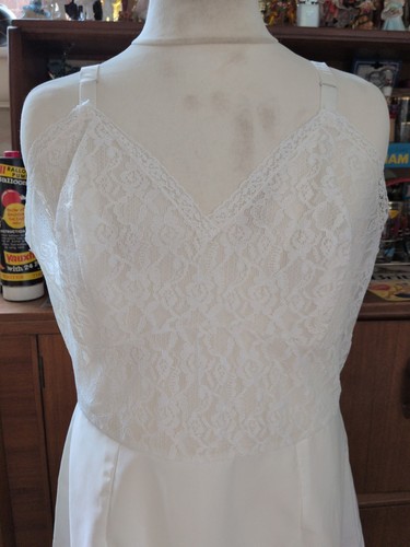 Vtg michael 60s white stiff - st,