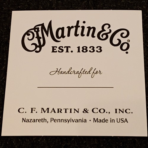 Martin est 1833 handcrafted - martin,