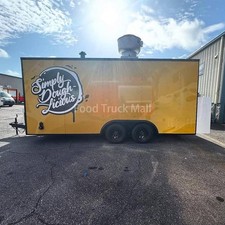 Bright Yellow Food Trailer –