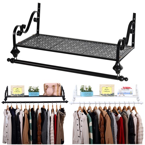 60cm pipe clothes rail - rail, wall