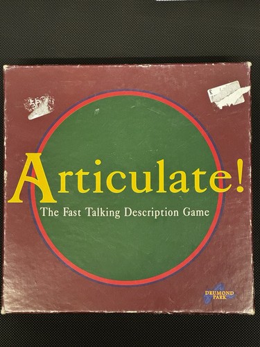 Articulate board game - game.,