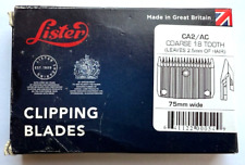 Lister Clipping / Shearing Blades - CA2/AC