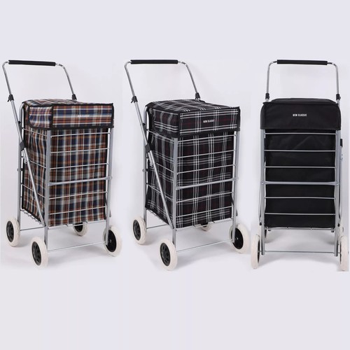 Folding shopping trolley - trolley, cart