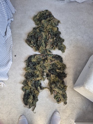 Ghillie suit includes - suit,, jacket