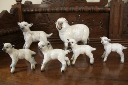 Beswick sheep made in - made,
