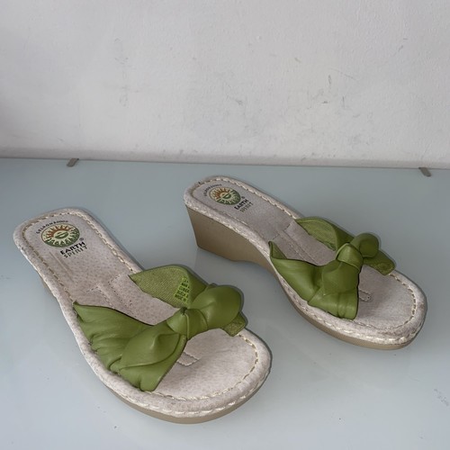 Earth spirit green leather - green,