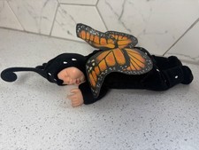 Vintage 1997 Anne Geddes Butterfly Baby Plush Doll