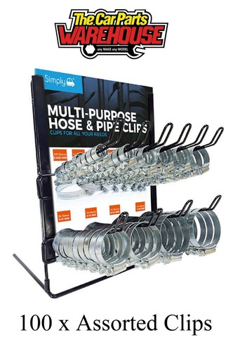 Premium hose clip stand - clip, with