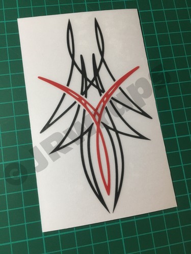Pinstripe design stickers - pinstripe,