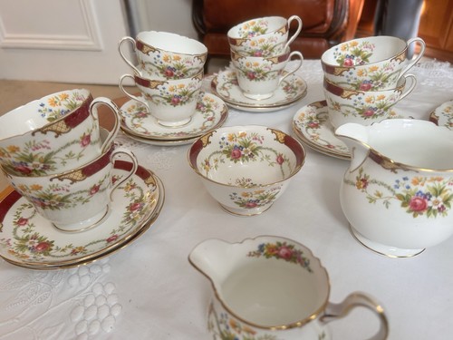 Shelley c1930s piece tea - shelley,