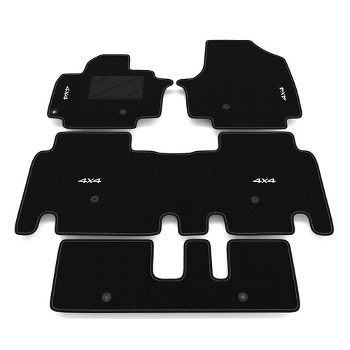 Floor mats compatible with kia - floor,