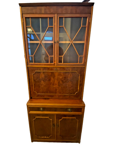 Antique secretaire writing