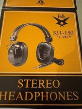 Hills SH-150 Vintage Stereo Headphones - new in box, 16 available
