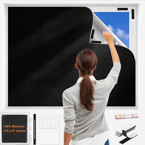 Stick blackout blind window - blackout,