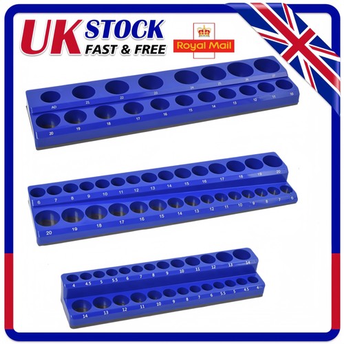 Magnetic socket organizer - 3x,