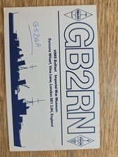 Vintage Radio Ham QSL Card HMS