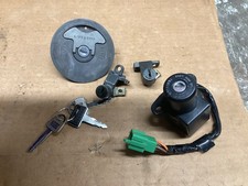 SUZUKI RG500 RG400  LOCK SET WITH ORIGINAL KEY TO FIT ALL LOCKS