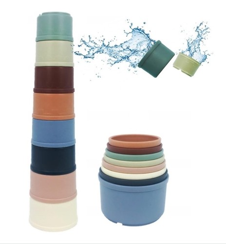 Baby stacking cups toy - stacking,
