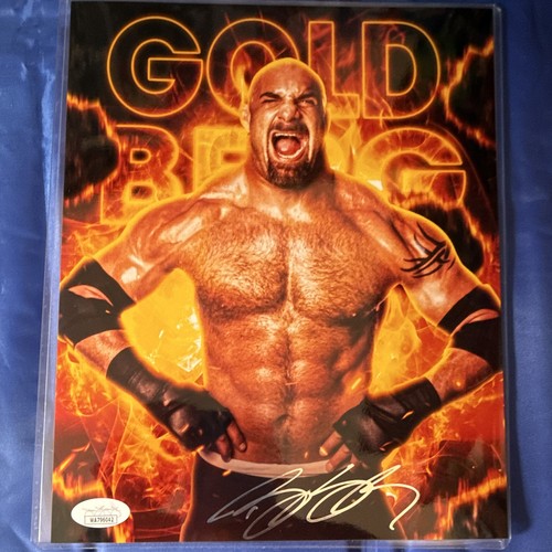 Wwe wcw goldberg - goldberg, autographed