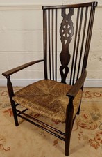 Victorian Stick and Wheel Back