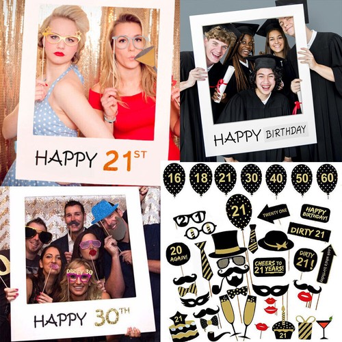Frame photo booth - photo, props