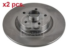 X2 PCS REAR BRAKE DISC ROTOS