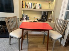 Vintage 1970s red formica
