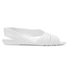 JuJu Womens Sandals White Flat