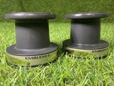 Daiwa Emblem S5000T Spare Spools X 2 Immaculate Carp Fishing 🇬🇧
